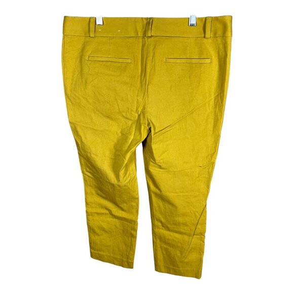 LOFT Mustard Pixie‎ Pants - Picture 2 of 5